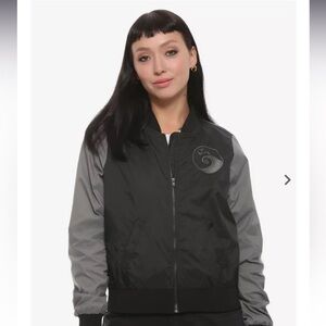 Nightmare Before Christmas Jack Skellington Bomber Jacket Size M